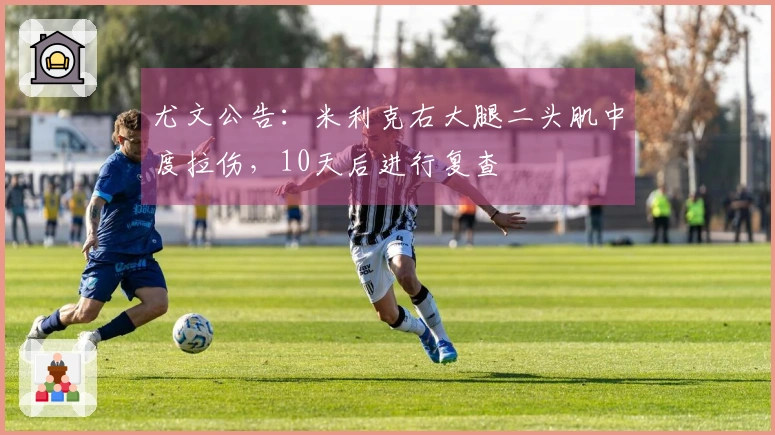 尤文公告：米利克右大腿二头肌中度拉伤，10天后进行复查