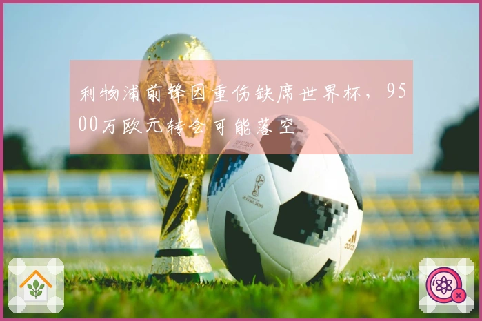 利物浦前锋因重伤缺席世界杯，9500万欧元转会可能落空